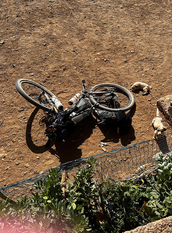 SOPHIE POTTER RIDES THE ATLAS MOUNTAIN RACE.