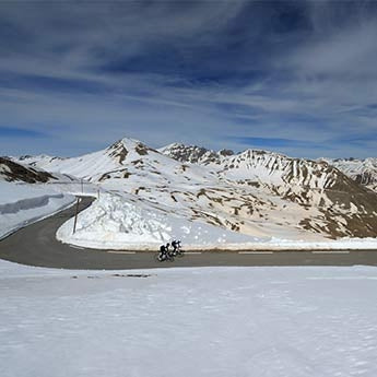 Déneigement de la Bonette