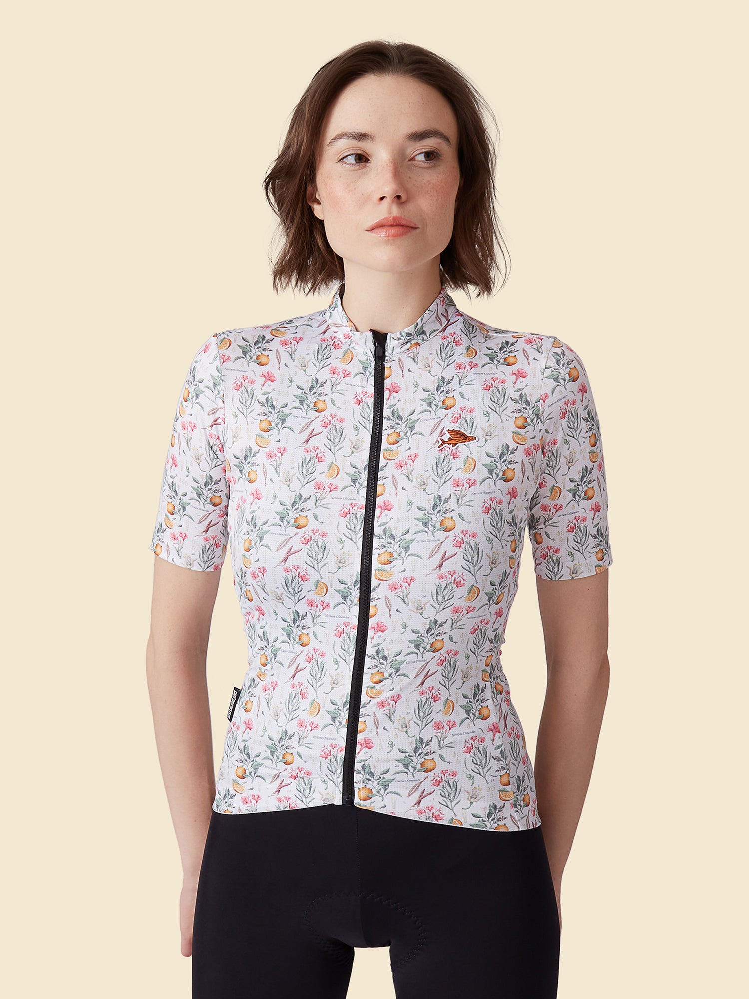 Floral cycling jersey store